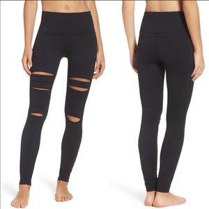 ZELLA CECE HIGH WAIST OPEN KNEE LEGGINGS